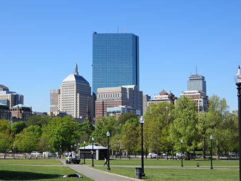 John Hancock Tower in Boston Massachusetts