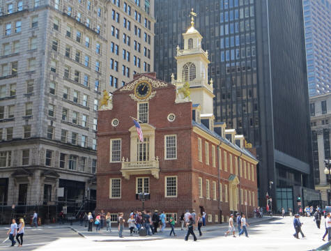 Old State House in Boston USA