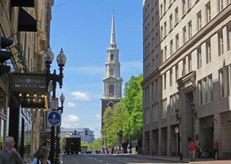 Park Street Church in Boston MA