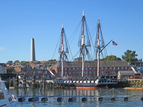 USS Constitution in Boston Massachusetts